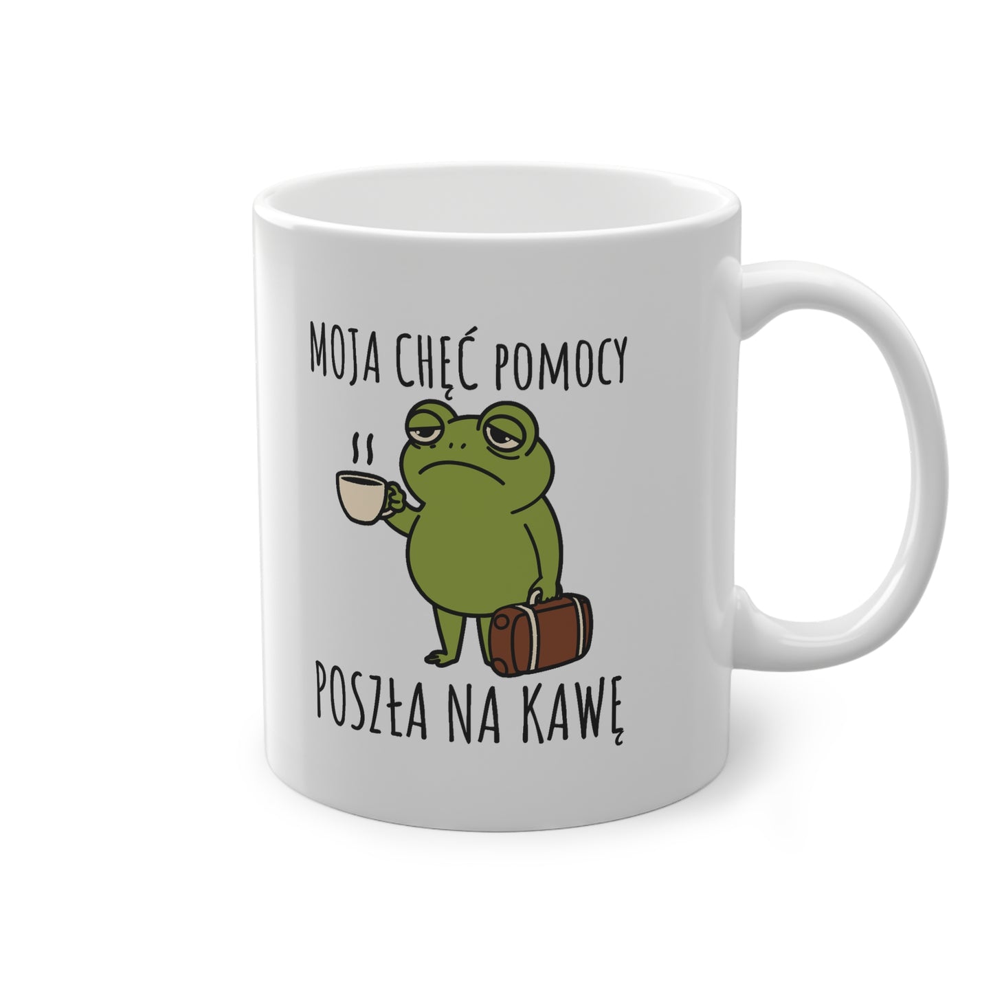 Moja Chęć Pomocy Poszła na Kawę – Śmieszny Kubek