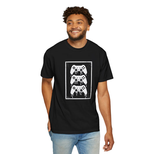 Triple Gaming Controllers T-Shirt – Graphic Tee
