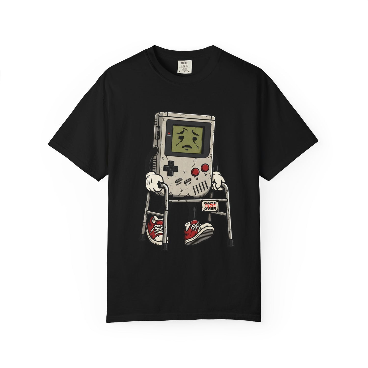 Retro Handheld Console T-Shirt – Game Over Vintage Tee