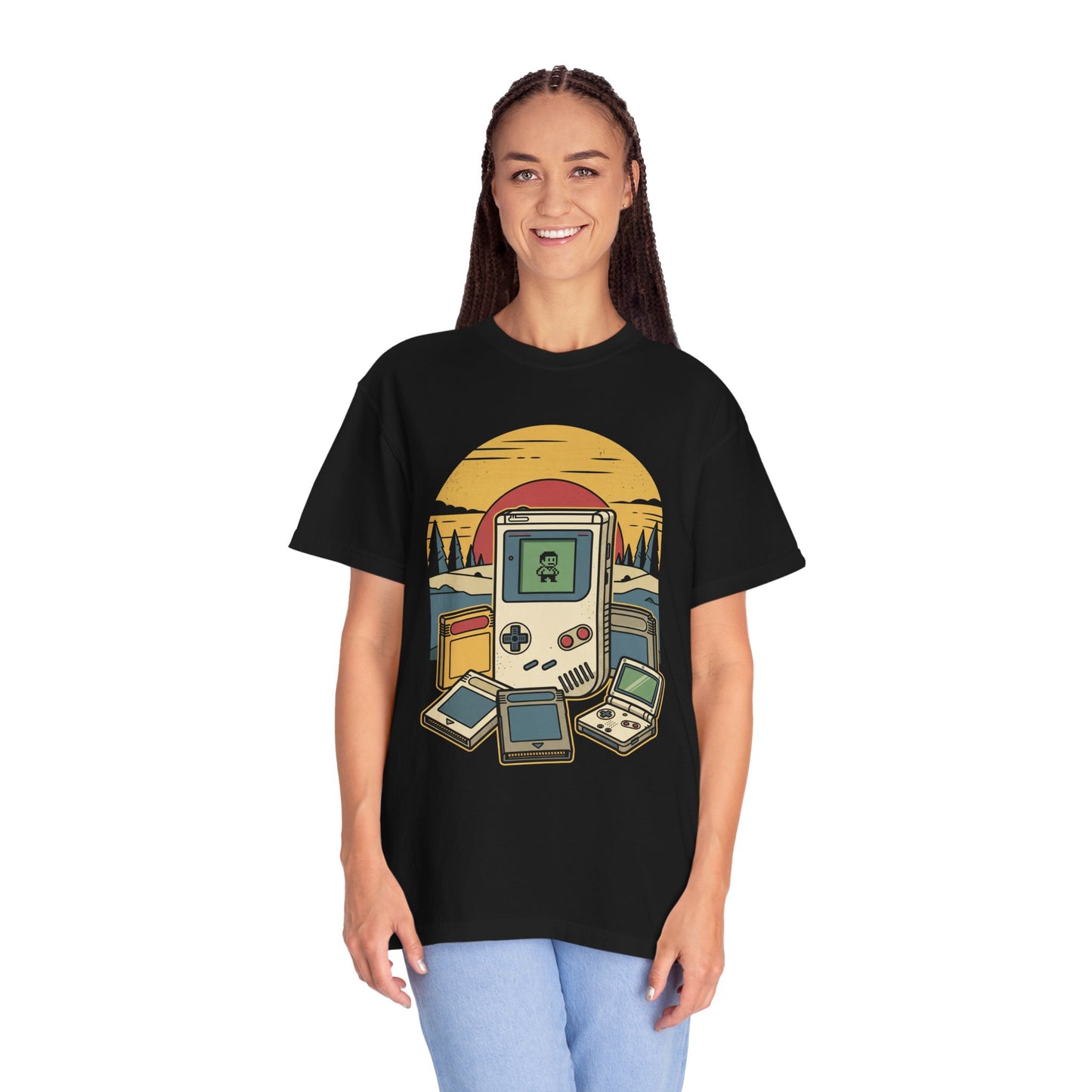 Retro T-Shirt – Vintage Handheld Console Graphic Tee