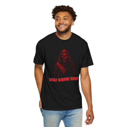 YOU WERE SEEN — Red Ghost T-shirt