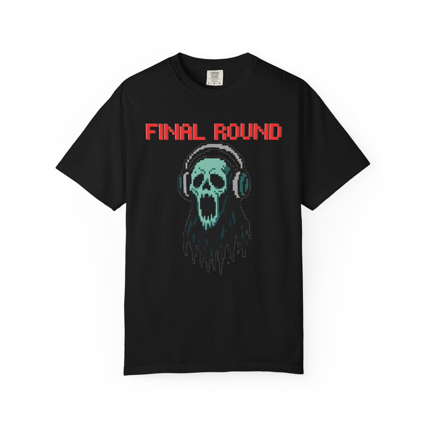 FINAL ROUND — Pixel Skull T-shirt
