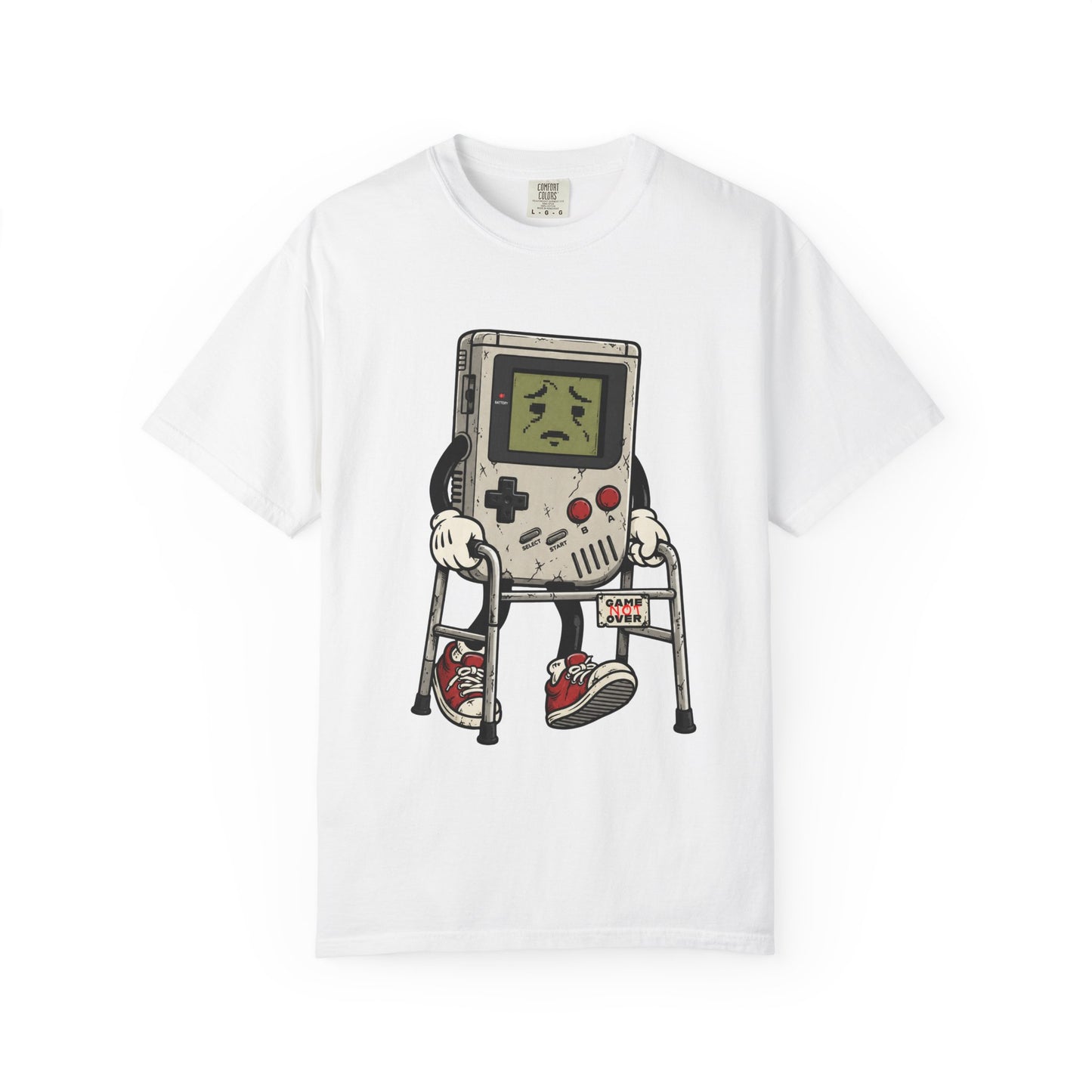 Retro Handheld Console T-Shirt – Game Over Vintage Tee