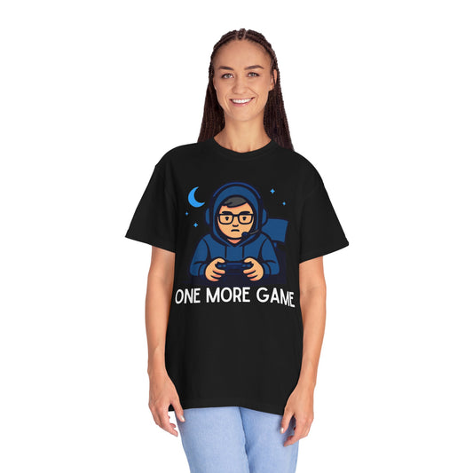 Gamer Tee — "One More Game" T-shirt