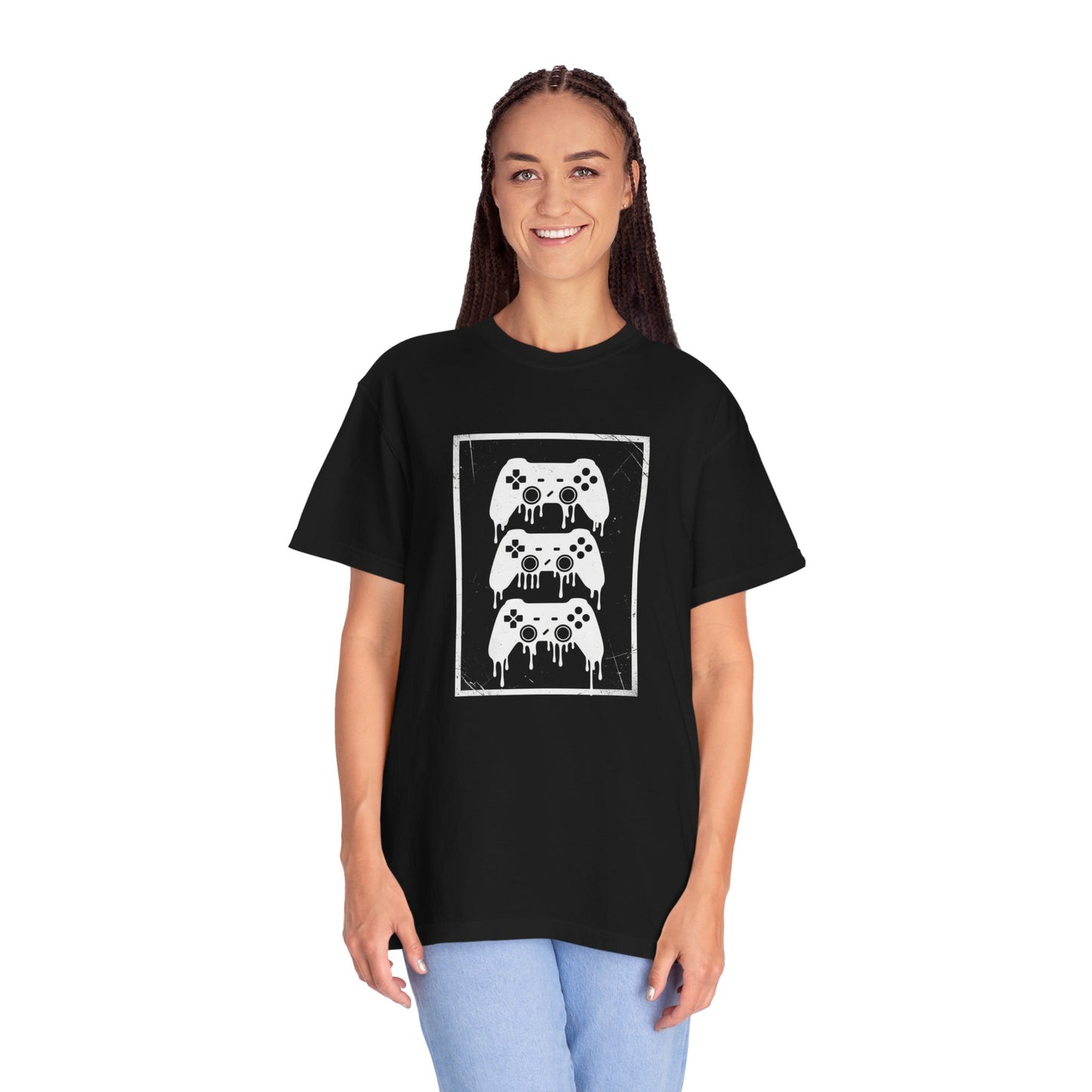 Triple Gaming Controllers T-Shirt – Graphic Tee