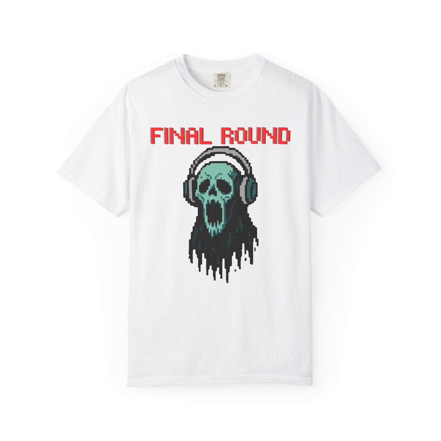 FINAL ROUND — Pixel Skull T-shirt