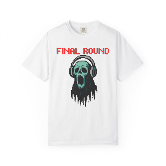 FINAL ROUND — Pixel Skull T-shirt