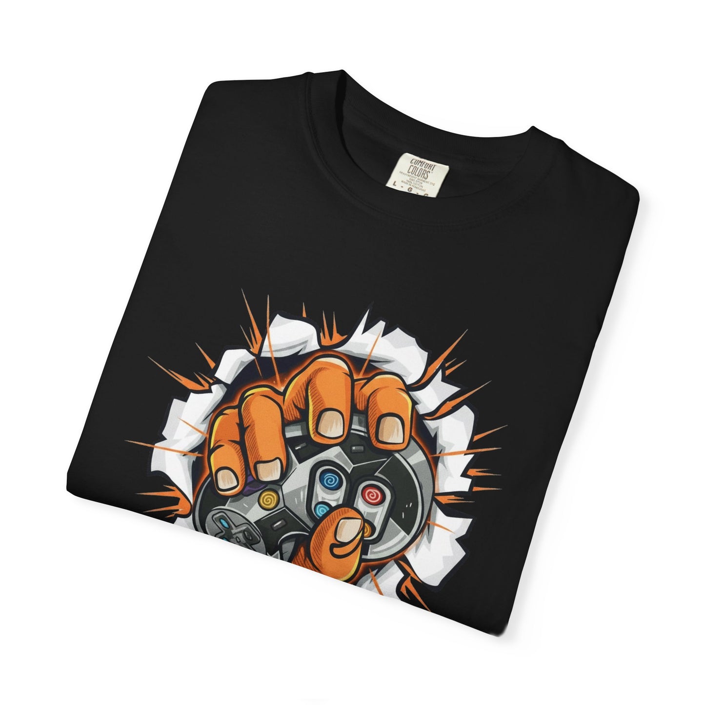 BREAK THE SYSTEM — Retro Controller T-shirt