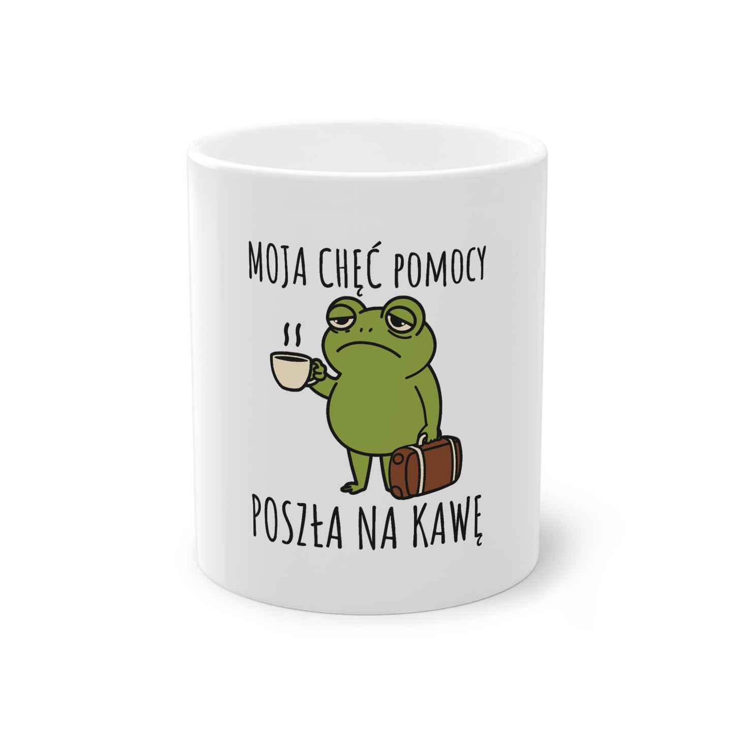 Moja Chęć Pomocy Poszła na Kawę – Śmieszny Kubek