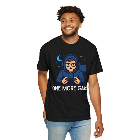 Gamer Tee — "One More Game" T-shirt