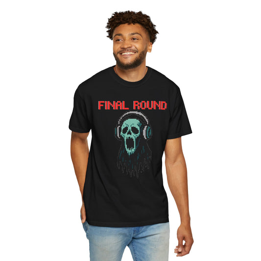FINAL ROUND — Pixel Skull T-shirt