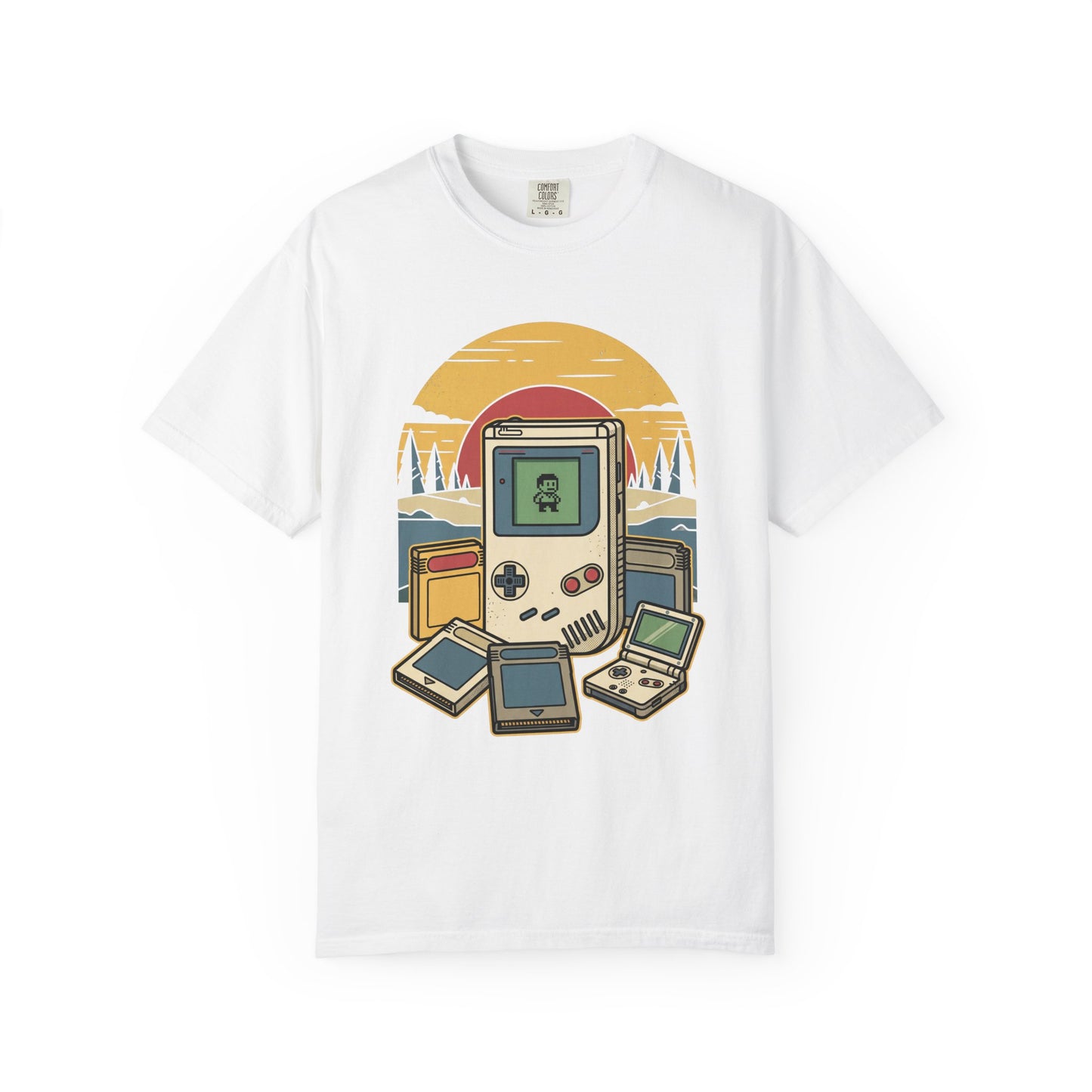 Retro T-Shirt – Vintage Handheld Console Graphic Tee