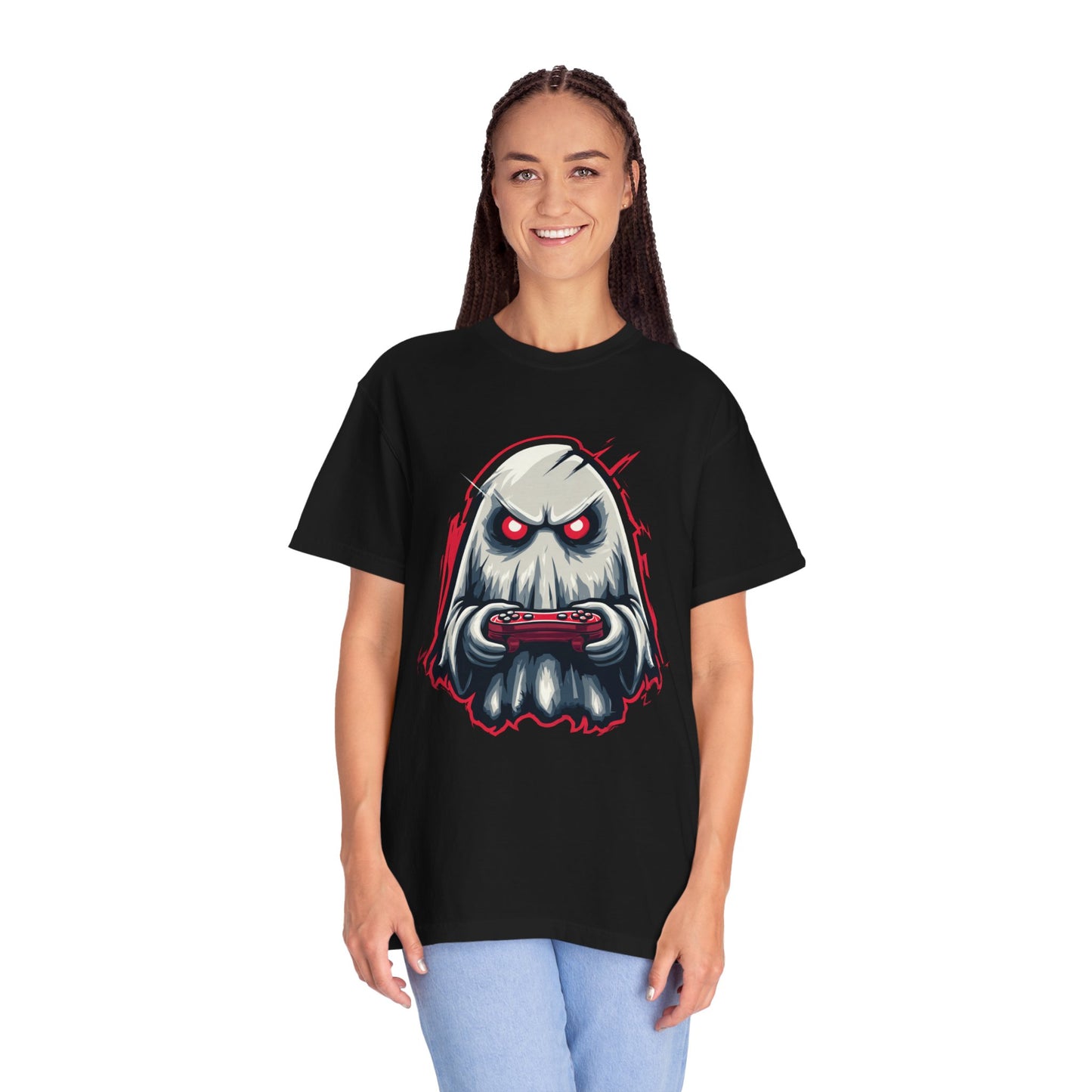 Ghost Gamer T-Shirt – Controller Spirit Graphic