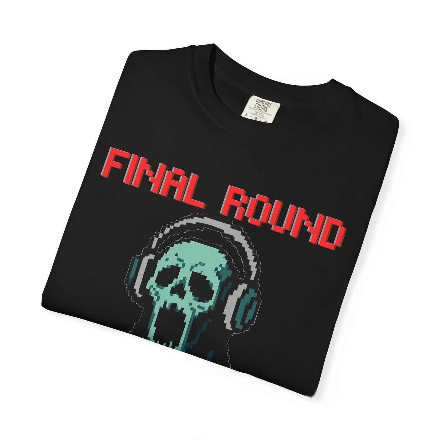 FINAL ROUND — Pixel Skull T-shirt