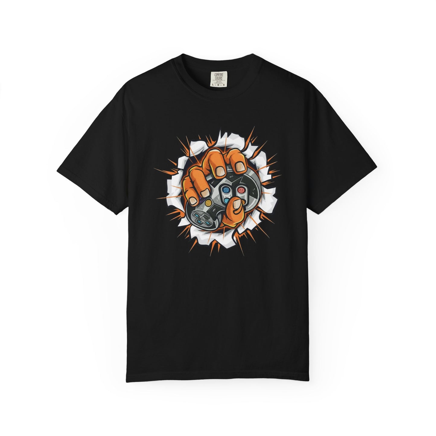 BREAK THE SYSTEM — Retro Controller T-shirt